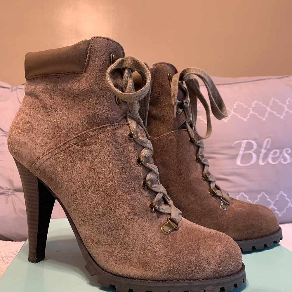 Jessica Simpson Lace Up Bootie
